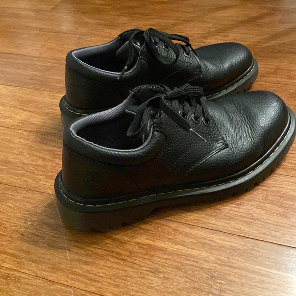 Dr. Martens Ashfeld black chunky vintage oxfords lace ups - men’s size 9 /W10 - Picture 1 of 9